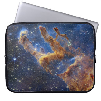 Pillars of Creation Eagle Nebula Webb Telescope Laptop Sleeve