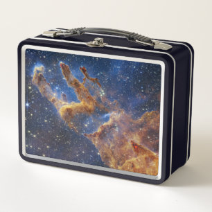 Pillars of Creation Eagle Nebula Webb Telescope Metal Lunch Box