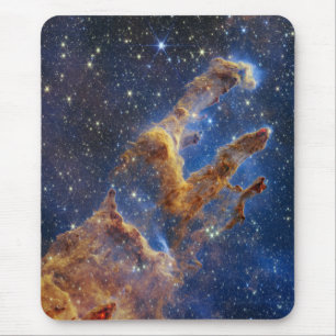 Pillars of Creation Eagle Nebula Webb Telescope Mouse Pad