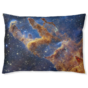 Pillars of Creation Eagle Nebula Webb Telescope Pet Bed