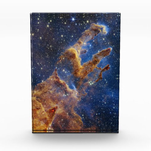 Pillars of Creation Eagle Nebula Webb Telescope Photo Block