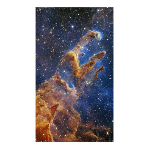 Pillars of Creation Eagle Nebula Webb Telescope Photo Print