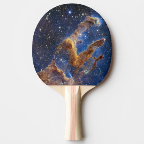 Pillars of Creation Eagle Nebula Webb Telescope Ping Pong Paddle