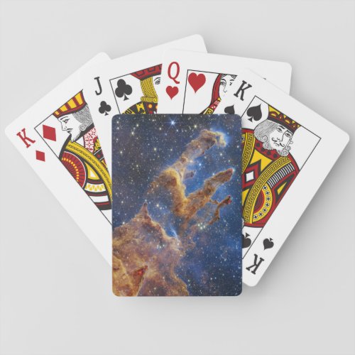 Pillars of Creation Eagle Nebula Webb Telescope Playing Cards