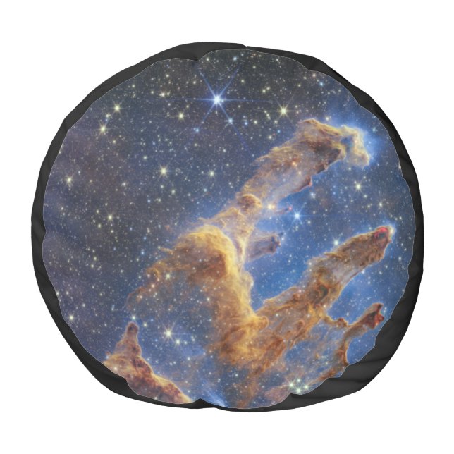 Pillars of Creation Eagle Nebula Webb Telescope Pouf (Top)