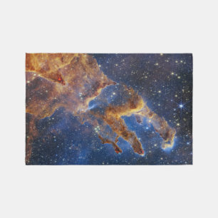 Pillars of Creation Eagle Nebula Webb Telescope Rug
