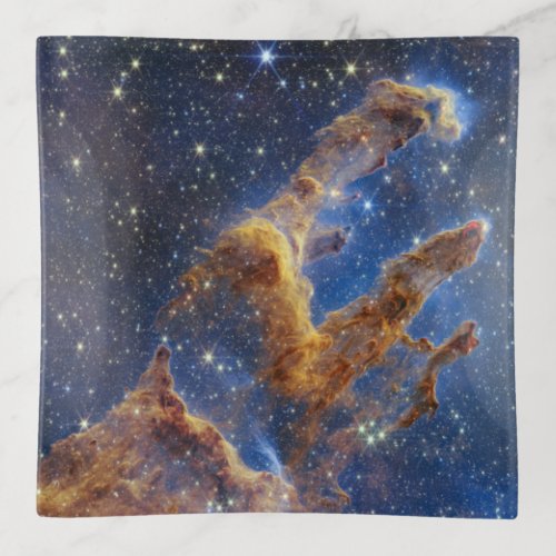 Pillars of Creation Eagle Nebula Webb Telescope Trinket Tray