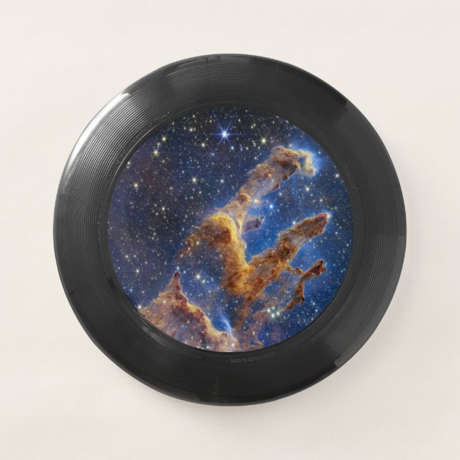 Pillars of Creation Eagle Nebula Webb Telescope Wham-O Frisbee (Front)