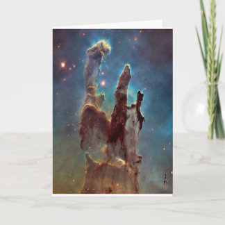 PILLARS OF CREATION Greeting Card