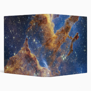 Pillars of Creation in the Eagle Nebula 3 Ring Binder