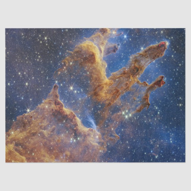 Pillars of Creation in the Eagle Nebula Tissue Paper (Front)
