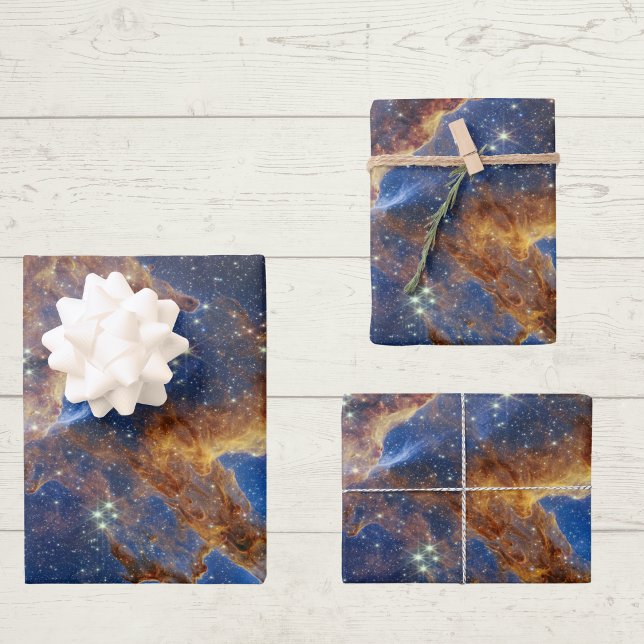 Pillars of Creation in the Eagle Nebula Wrapping Paper Sheets (Creator Uploaded)