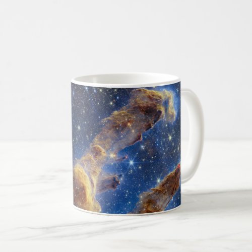 Pillars of Creation James Webb Hi_Res 2022 Coffee Mug