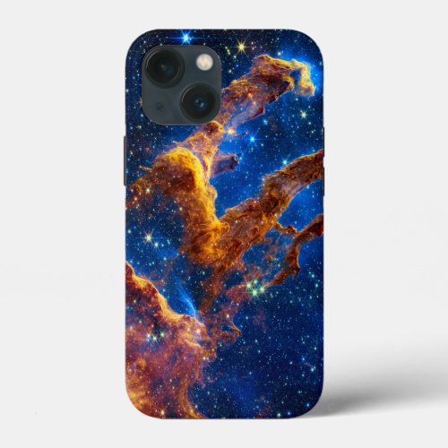 Pillars of Creation _ James Webb NIRCam Astronomy iPhone 13 Mini Case