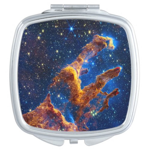 Pillars of Creation _ James Webb NIRCam Astronomy Compact Mirror