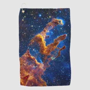 Pillars of Creation - James Webb NIRCam Astronomy Golf Towel