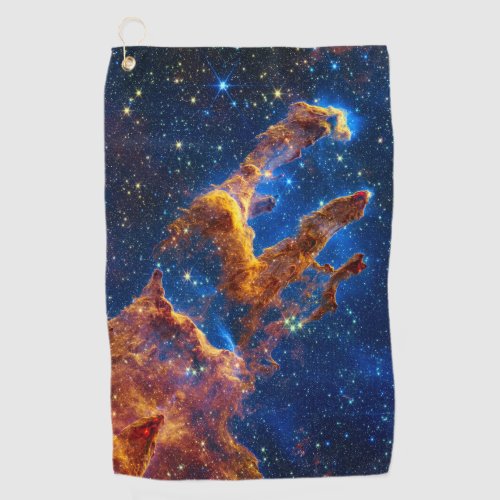 Pillars of Creation _ James Webb NIRCam Astronomy Golf Towel