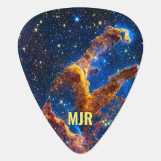 Pillars of Creation - James Webb NIRCam Astronomy Guitar Pick