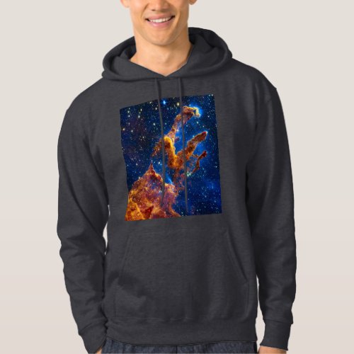 Pillars of Creation _ James Webb NIRCam Astronomy Hoodie