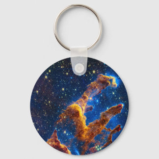 Pillars of Creation - James Webb NIRCam Astronomy Keychain