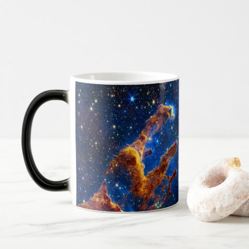 Pillars of Creation _ James Webb NIRCam Astronomy Magic Mug