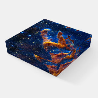 Pillars of Creation - James Webb NIRCam Astronomy Paperweight