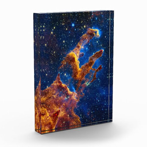 Pillars of Creation _ James Webb NIRCam Astronomy Photo Block