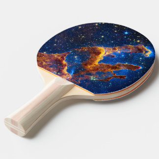 Pillars of Creation - James Webb NIRCam Astronomy Ping Pong Paddle