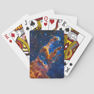 Pillars of Creation - James Webb NIRCam Astronomy Poker Cards