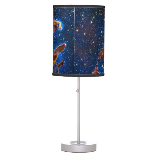 Pillars of Creation _ James Webb NIRCam Astronomy Table Lamp