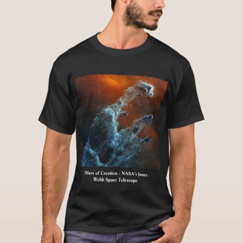 Pillars of Creation James Webb Space Telescope T_Shirt