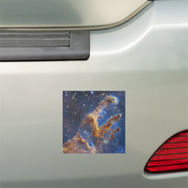 Pillars of Creation Looks Like T-Rex Car Magnet (In Situ)