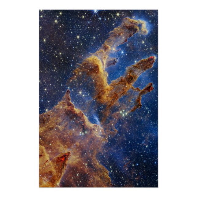Pillars of Creation Looks Like T-Rex Poster (Front)