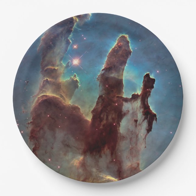 Pillars of creation paper plates (Front)