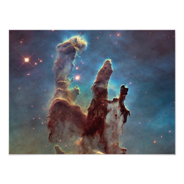 Pillars of creation photo print (Front)