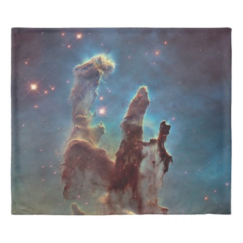 Pillars of Creation Space Photo Duvet Cover
