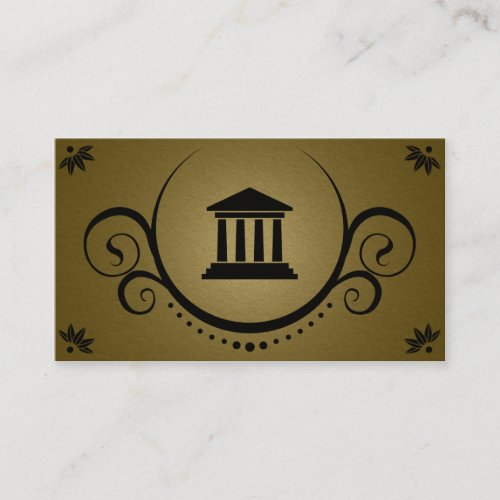 pillars of justice sophistications business cards