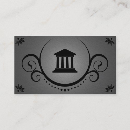 pillars of justice sophistications business card template