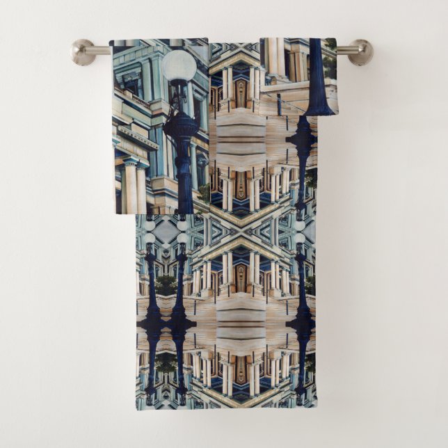 Pillars of Power, Washington, DC Bath Towel Set (Insitu)