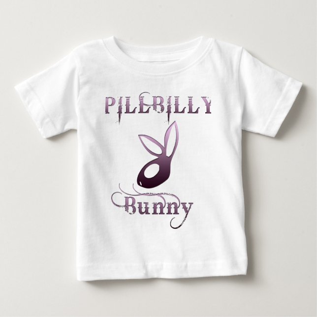 PillBilly Bunny Baby T-Shirt (Front)