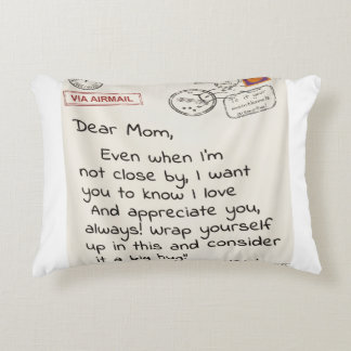 Pillow Anniversary Birthday Gift for Mom