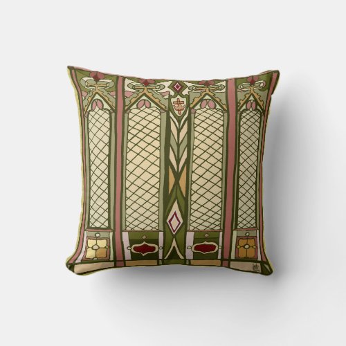 Pillow _ Arts and Crafts Style