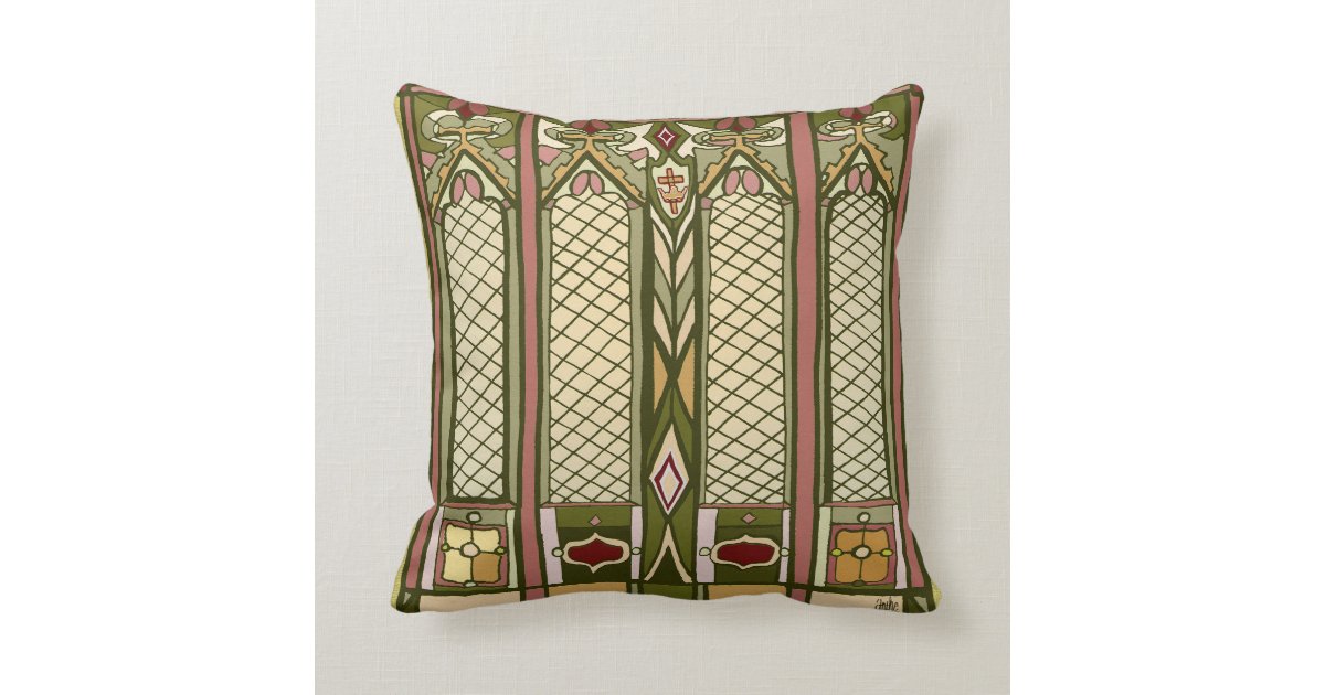 Pillow (Arts and Crafts Style)