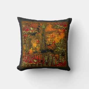 Pillow Blazing City Sequin Dreams Studio