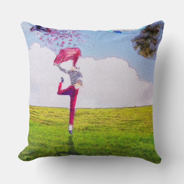 pillow, car design, classics throw pillow (Front)