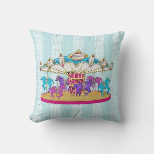 Pillow _ Carousel Collection _ Merry_go_round