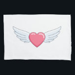 Pillow case<br><div class="desc">Add a touch of love and serenity to your space with this beautifully designed pillow case featuring a heart embraced by angel wings. Whether you're decorating your bedroom, living room, or gifting someone special, this soft and stylish pillow case brings both elegance and emotion. The heart symbolizes warmth and affection,...</div>