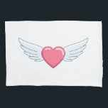 Pillow case<br><div class="desc">Add a touch of love and serenity to your space with this beautifully designed pillow case featuring a heart embraced by angel wings. Whether you're decorating your bedroom, living room, or gifting someone special, this soft and stylish pillow case brings both elegance and emotion. The heart symbolizes warmth and affection,...</div>