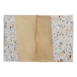 Pillow Case Beige Colorful