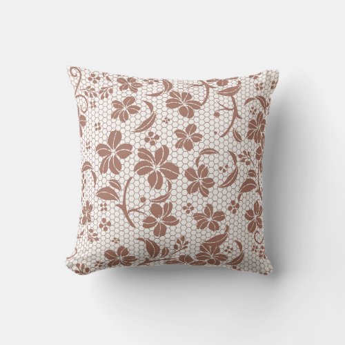 pillow case Copper Floral Dream 